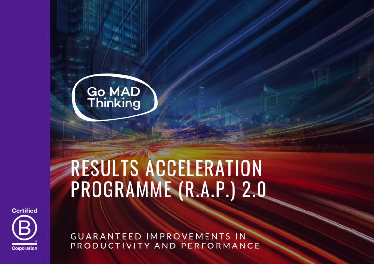 Go m a d thinking   results acceleration programme 2 0